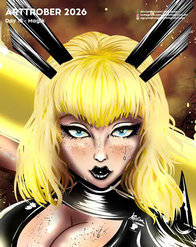 Magik (illyana rasputin) — artwork by slastbeast