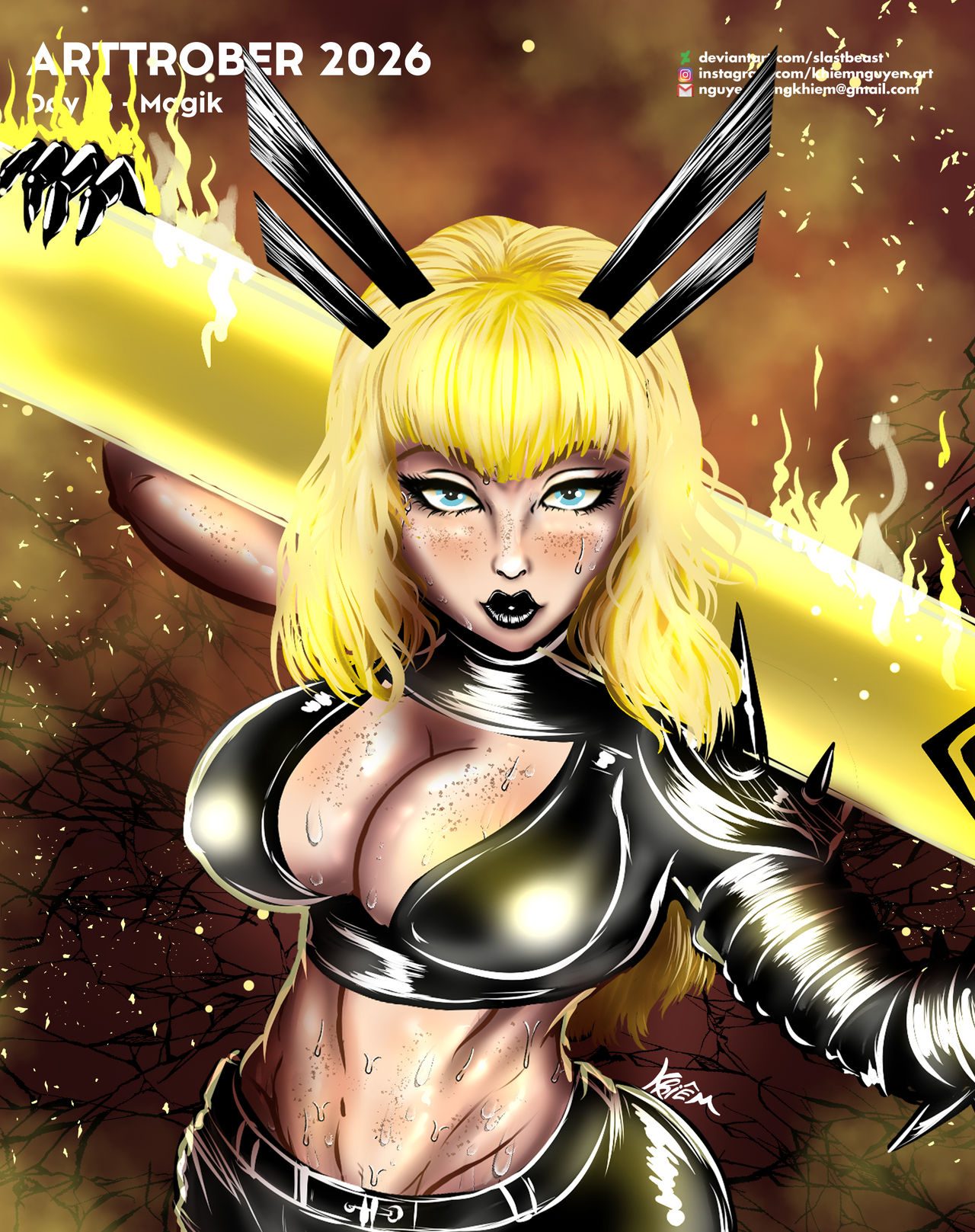 Magik (illyana rasputin) — artwork by slastbeast