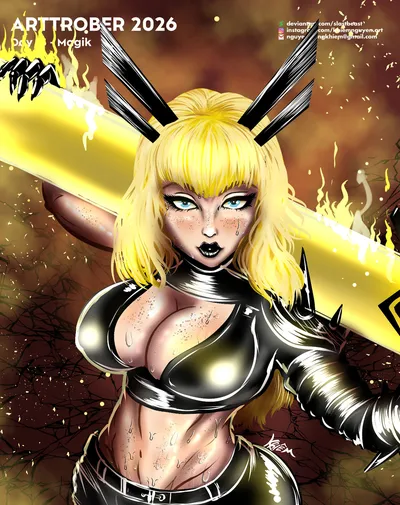 Magik (illyana rasputin) — artwork by slastbeast