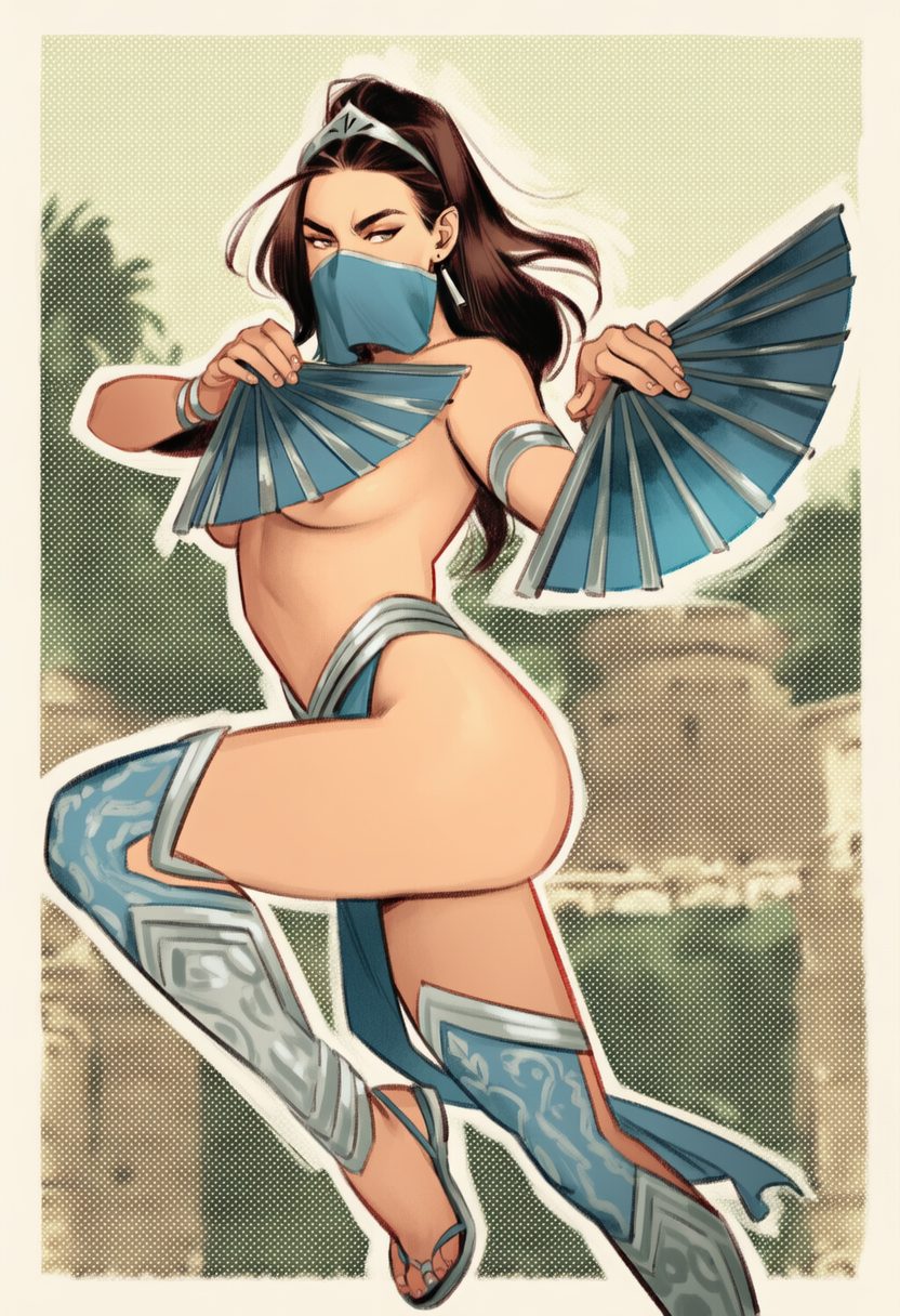 Kitana — artwork by phophopho