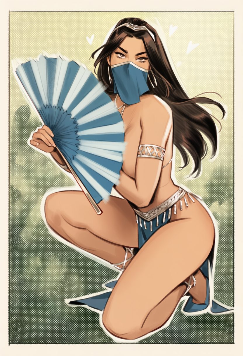 Kitana — artwork by phophopho