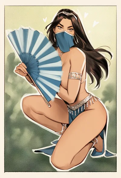 Kitana — artwork by phophopho