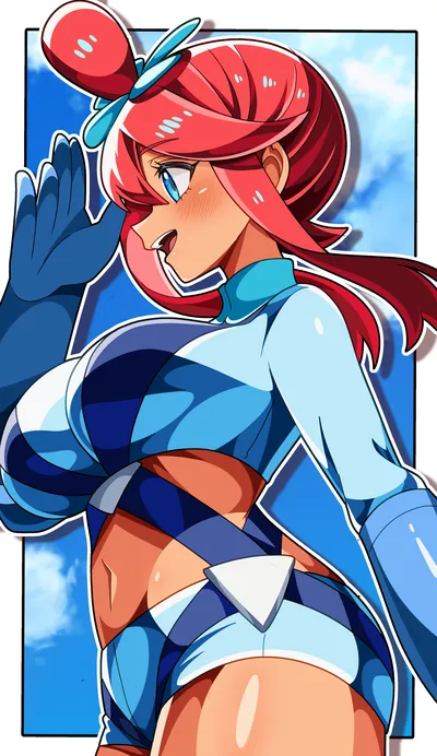 Skyla (pokemon) — artwork by shiki (kisikisi1007)