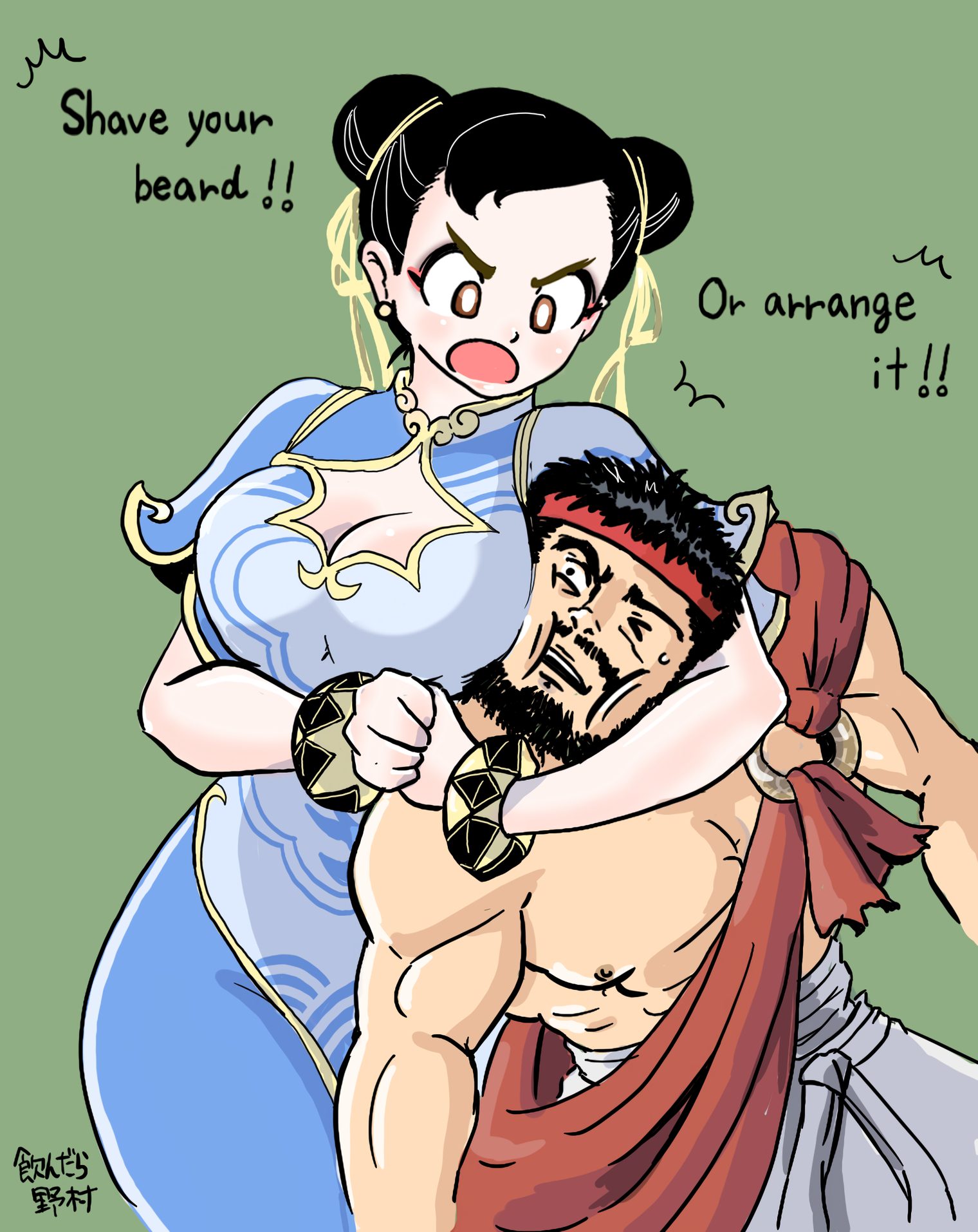 Chun-li — artwork by nondaranomura