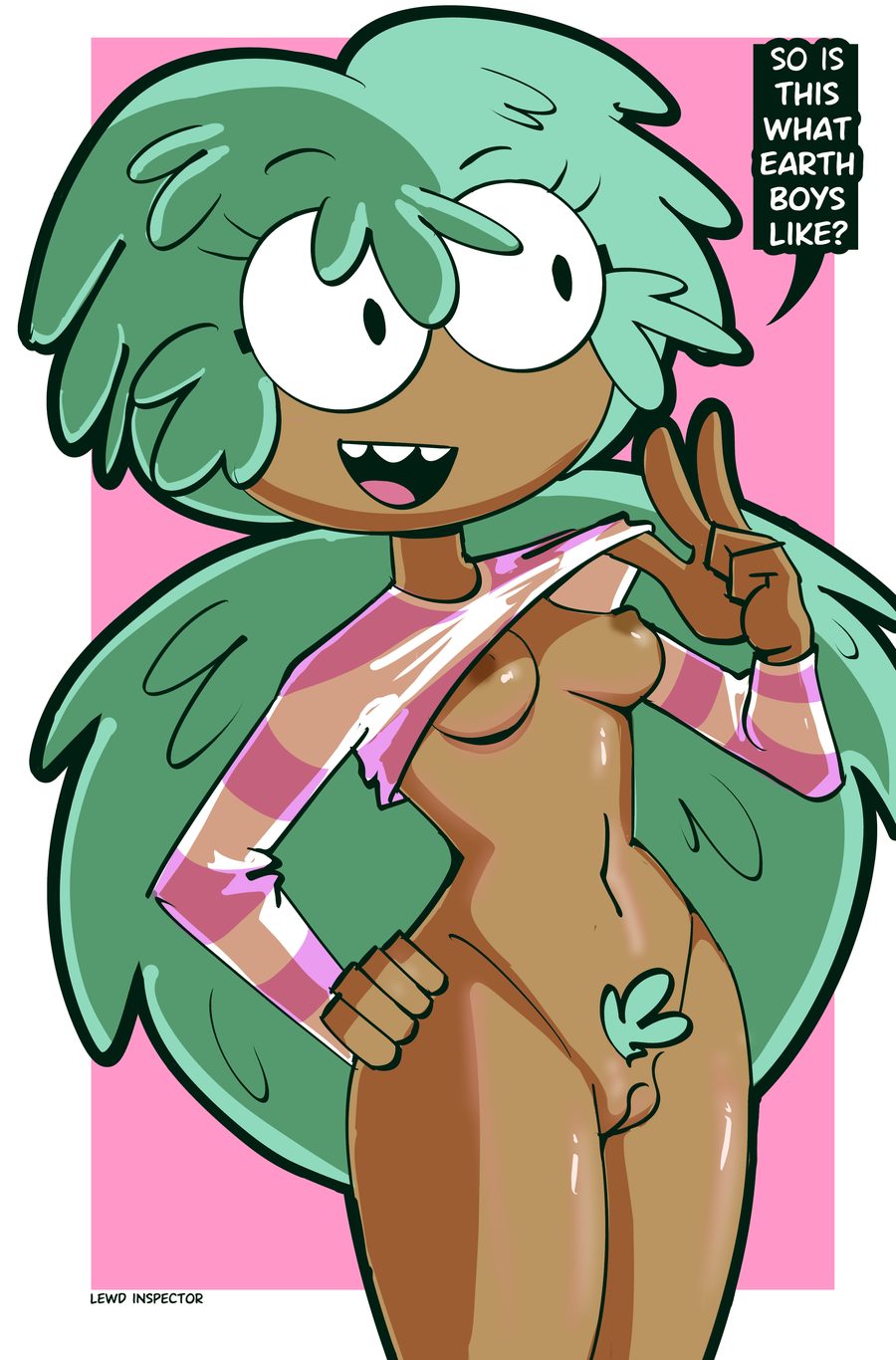 Kelly (star vs the forces of evil) - artwork by lewd inspector