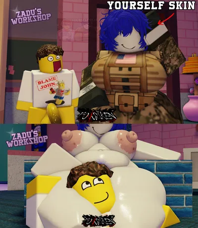 Guest (roblox) — artwork by zaduworkz