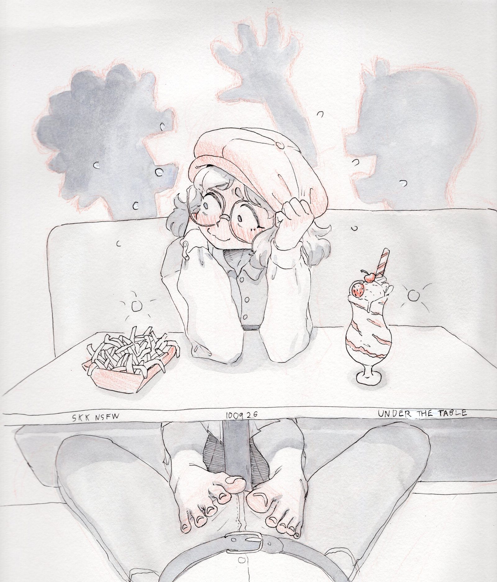 Original character — artwork by skk