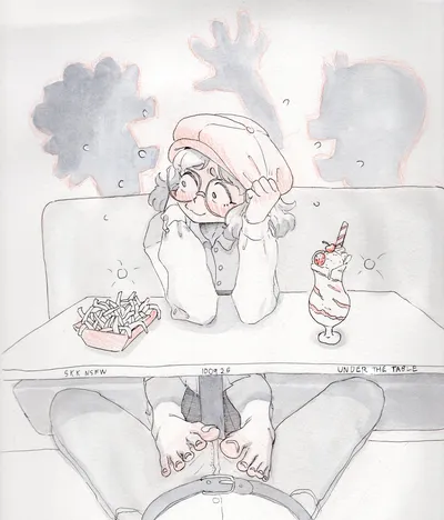 Original character — artwork by skk
