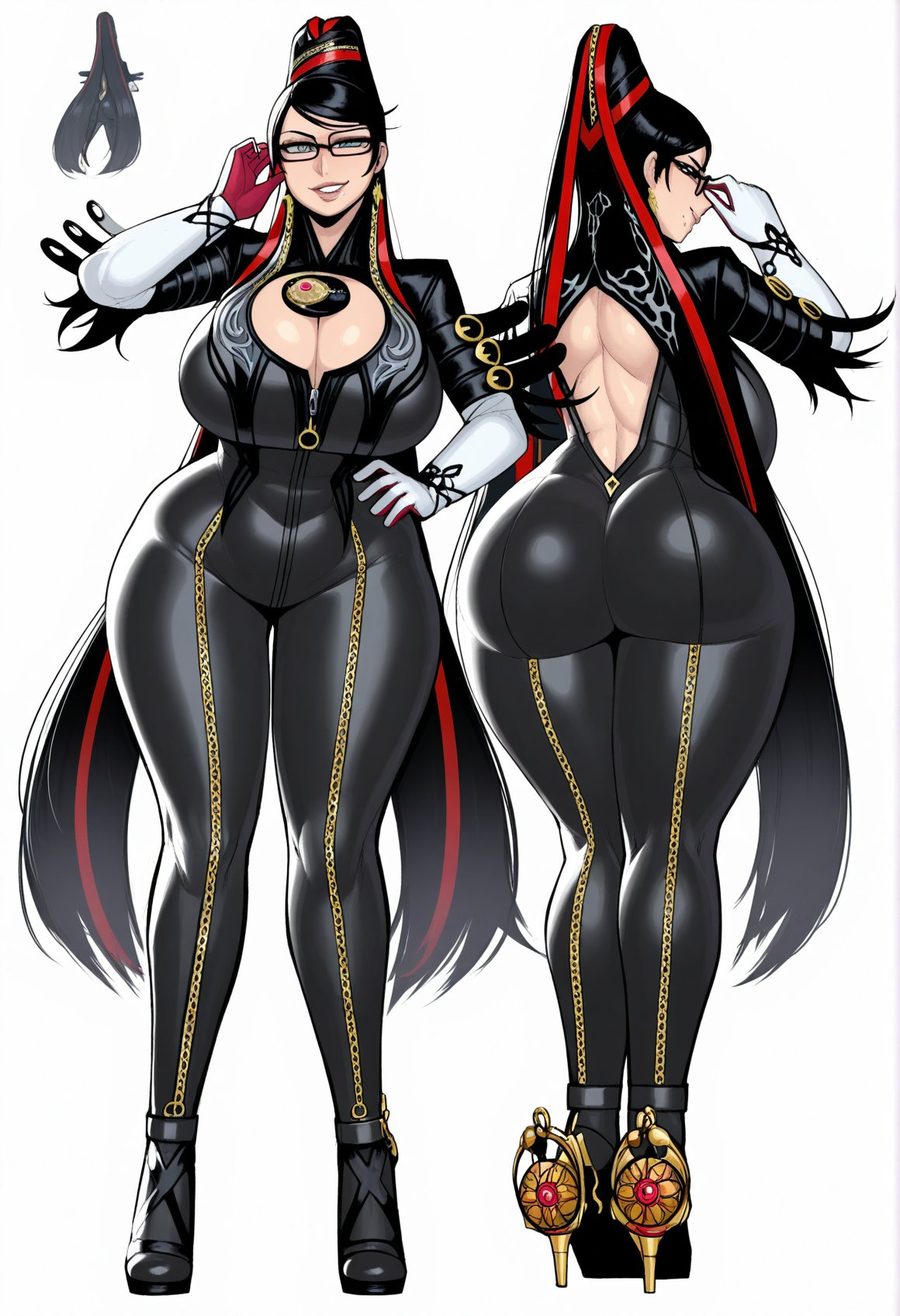Bayonetta (character) - artwork by yukinyami