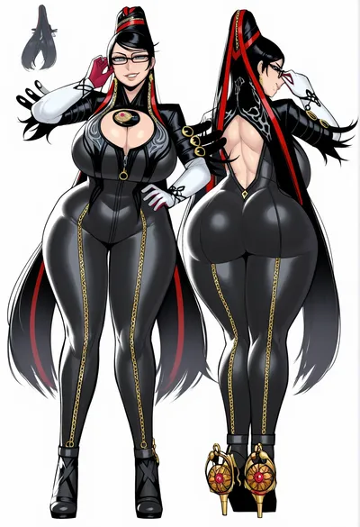 Bayonetta (character) - artwork by yukinyami