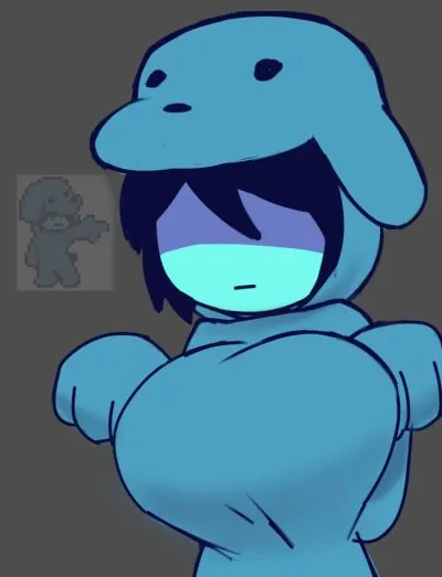 Kris (deltarune) — artwork by swoiffer2