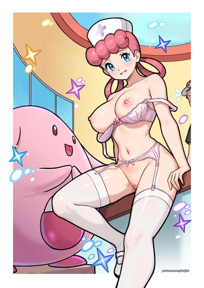 Chansey — artwork by redjet