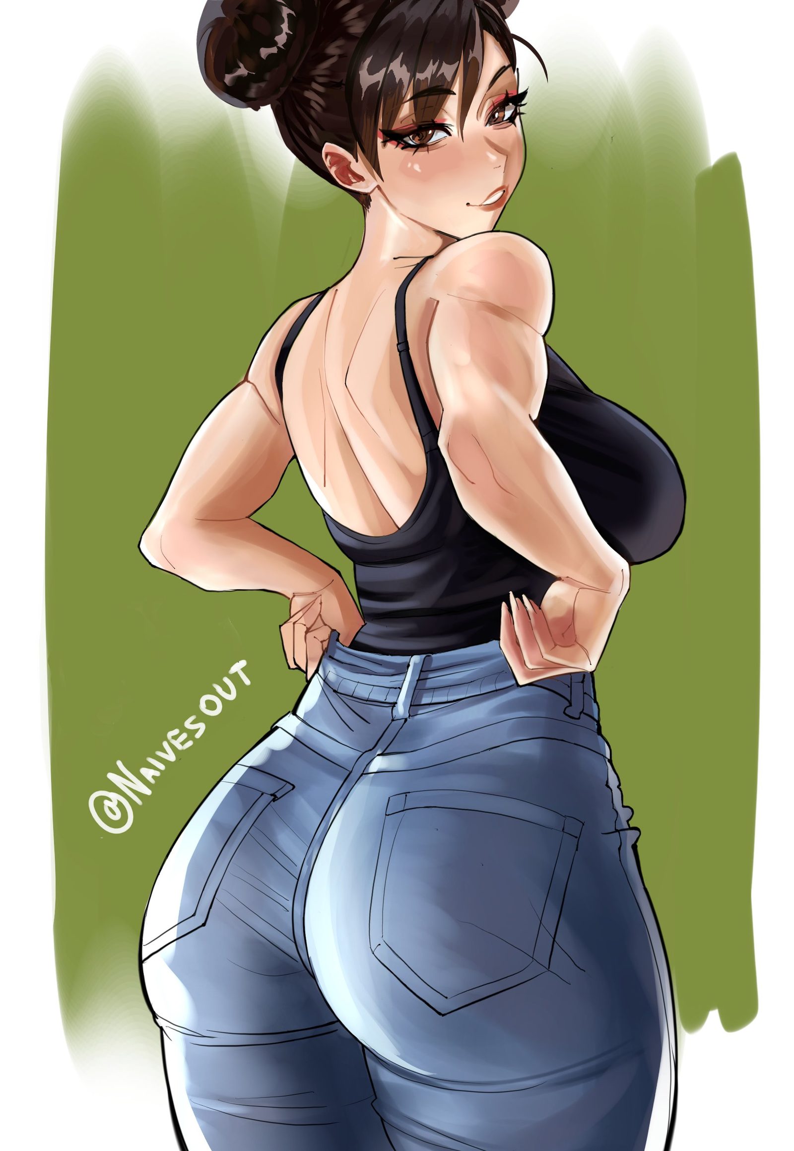 Chun-li — artwork by naivesout
