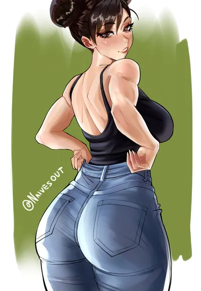 Chun-li — artwork by naivesout