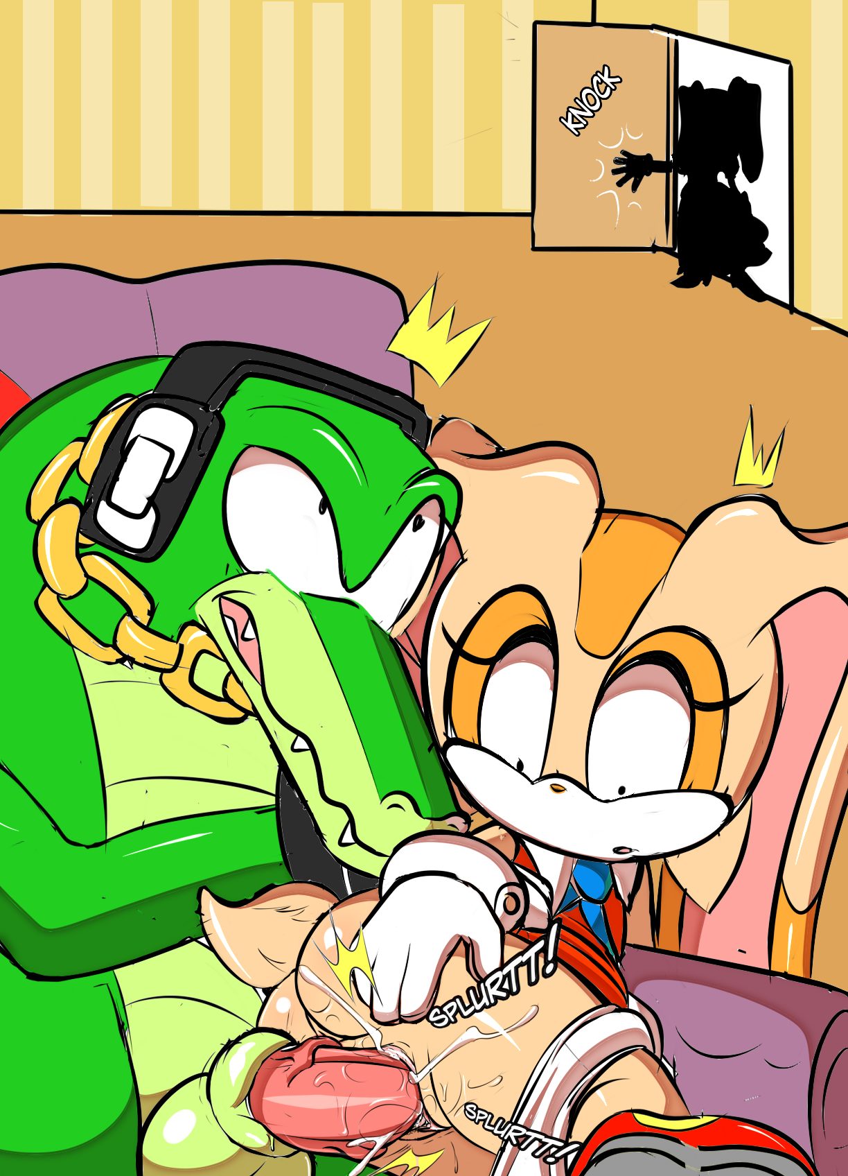Cream the rabbit — artwork by sheecktor