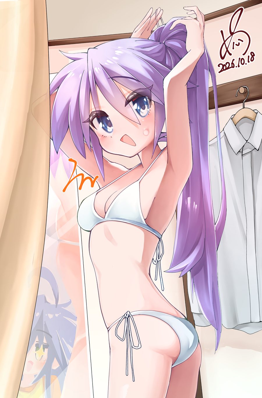 Kagami hiiragi — artwork by artist request