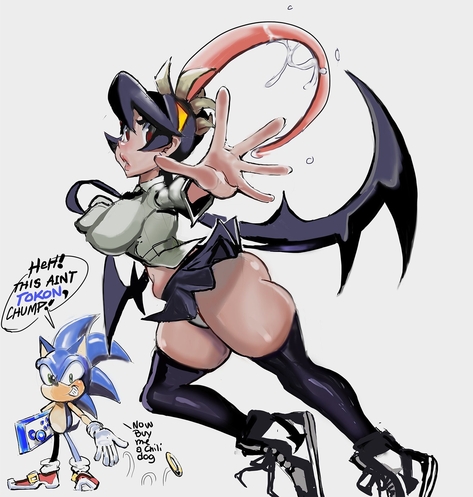 Filia (skullgirls) — artwork by nucannoncorp