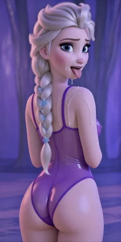 Elsa (frozen) — artwork by FrozenAI
