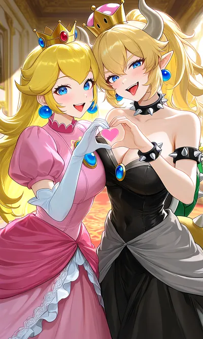 Bowsette — artwork by Celvra_Arts