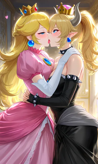 Bowsette — artwork by Celvra_Arts