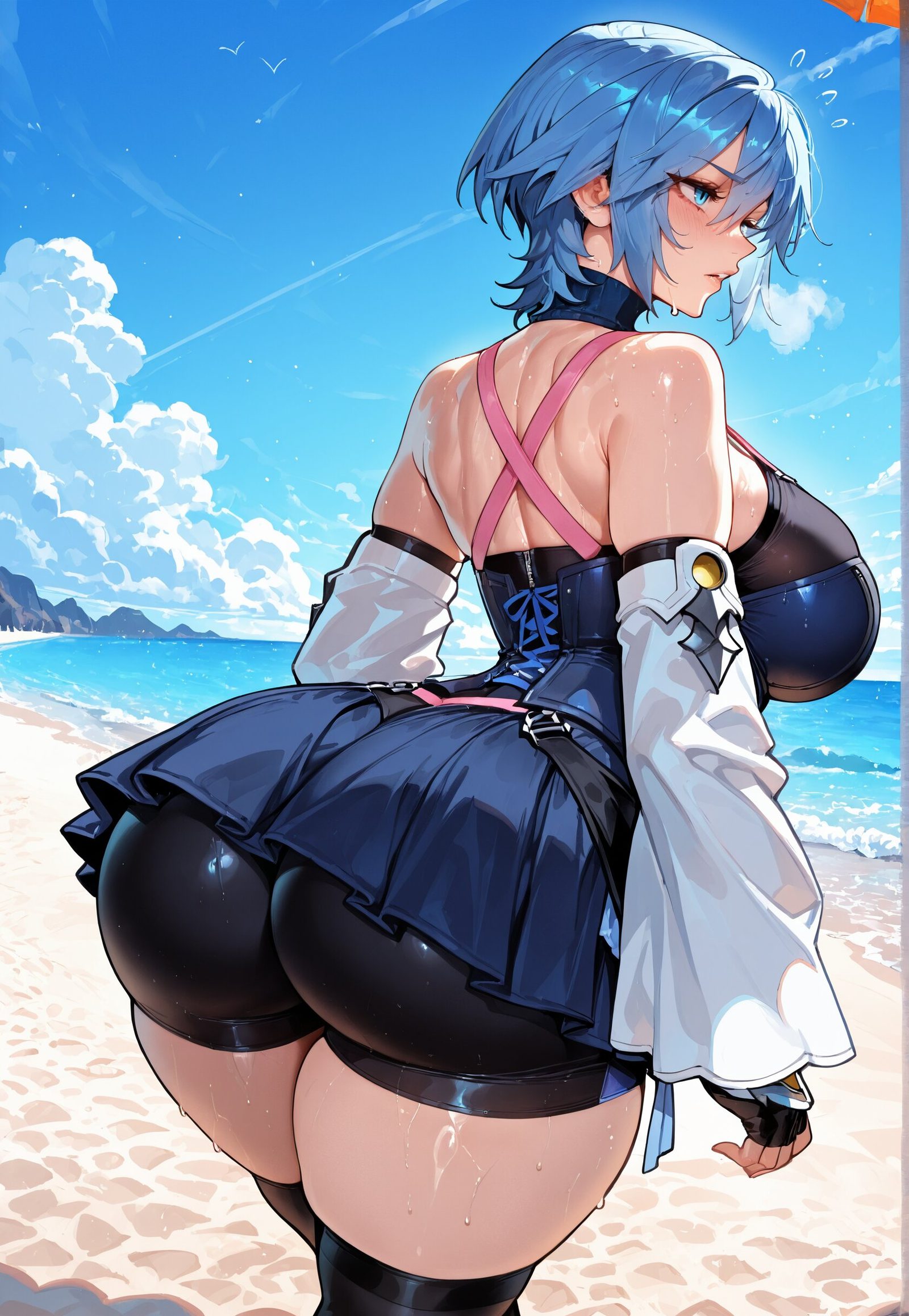 Aqua (kingdom hearts) — artwork by revoaru