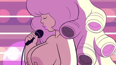 Rose quartz (steven universe) — artwork by yenvudu