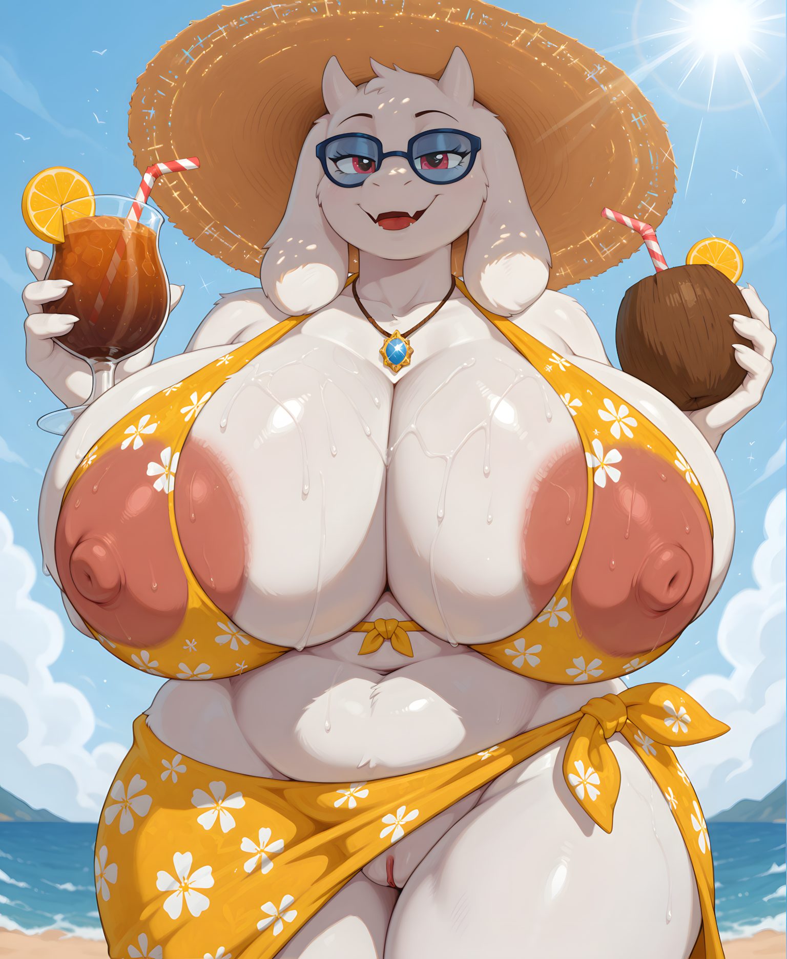 Toriel — artwork by matriksai