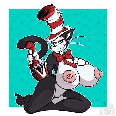 The cat in the hat (character) — artwork by iniquity