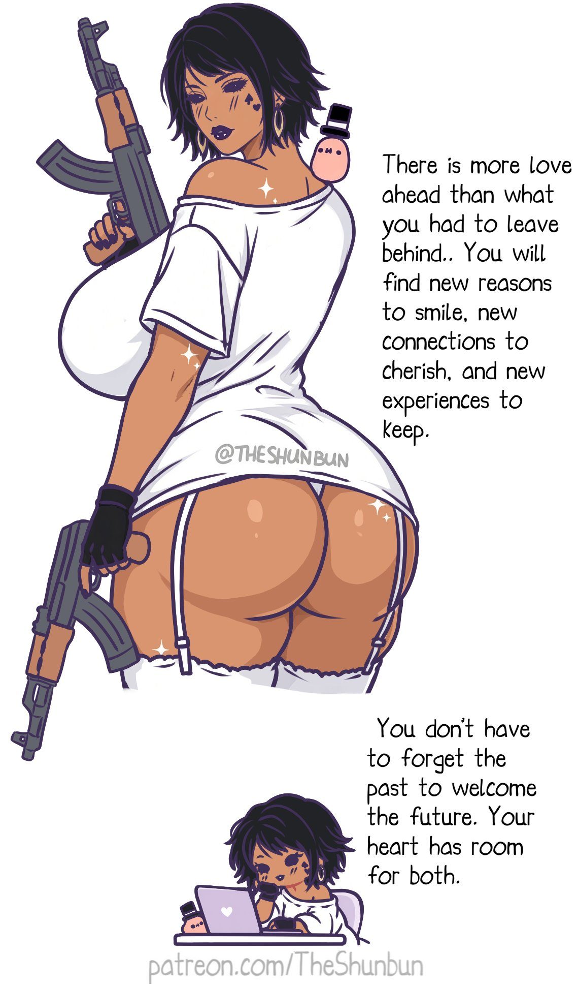 Gta online female character — artwork by theshunbun