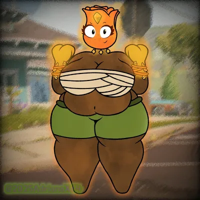 Fire rose (pvz) — artwork by futballing