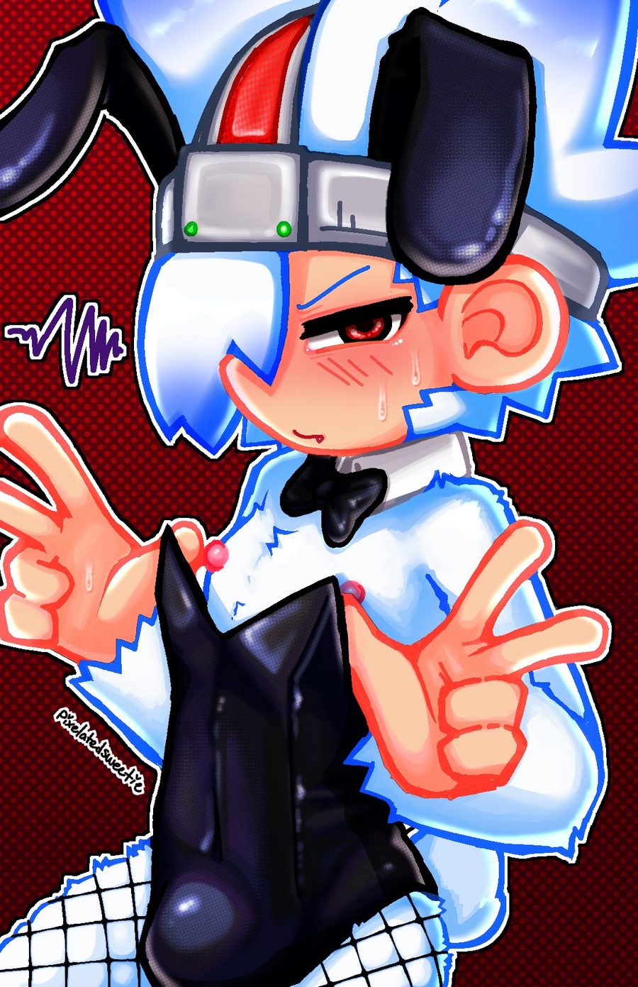 Specter (ape escape) — artwork by pixelatedsweet