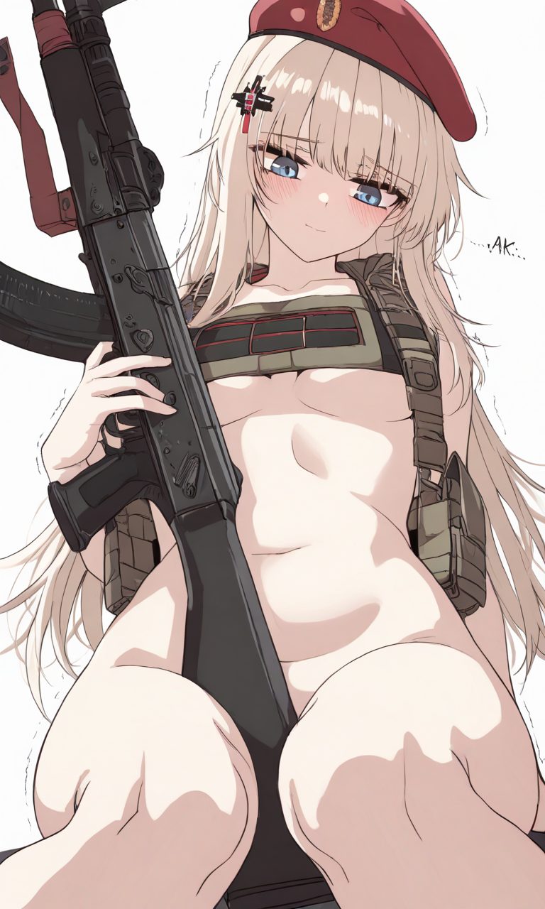 Ak-74m (girls' frontline) — artwork by Wolfy_Howl