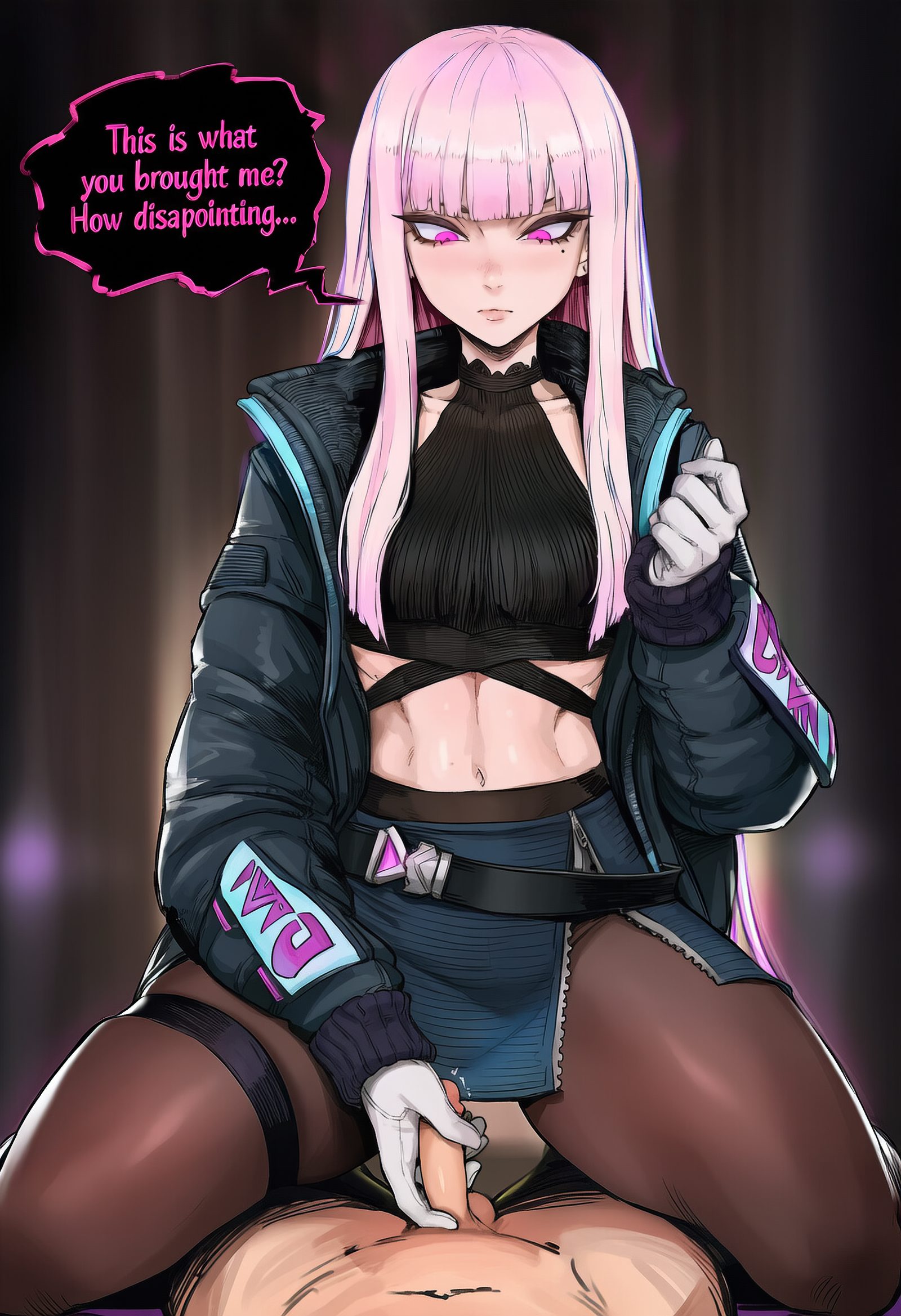 Bangs, blunt bangs — artwork by marlai