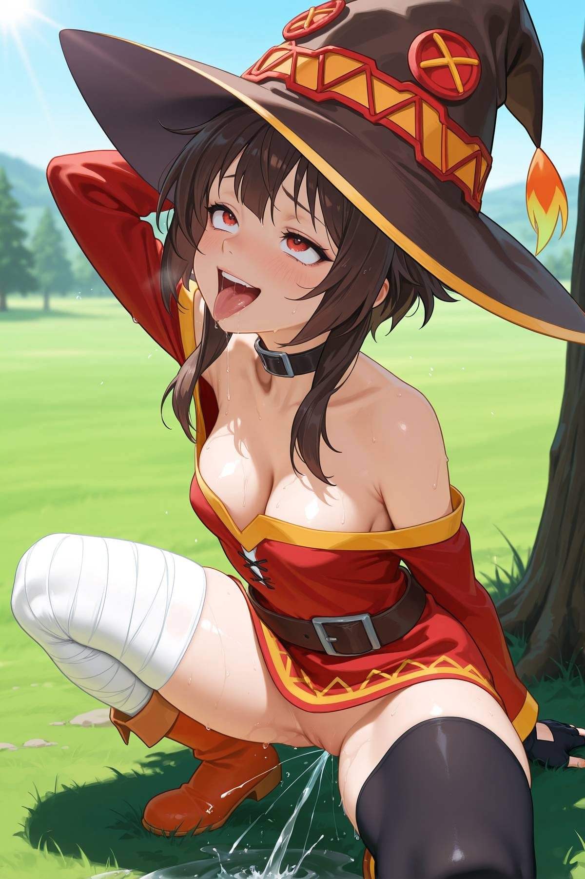 Megumin — artwork by alphai