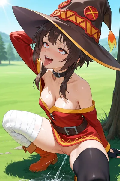 Megumin — artwork by alphai