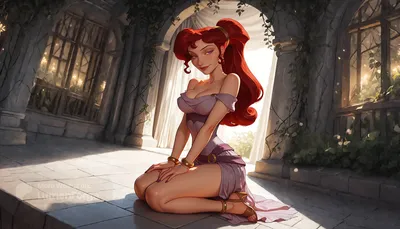 Megara — artwork by lumenforge