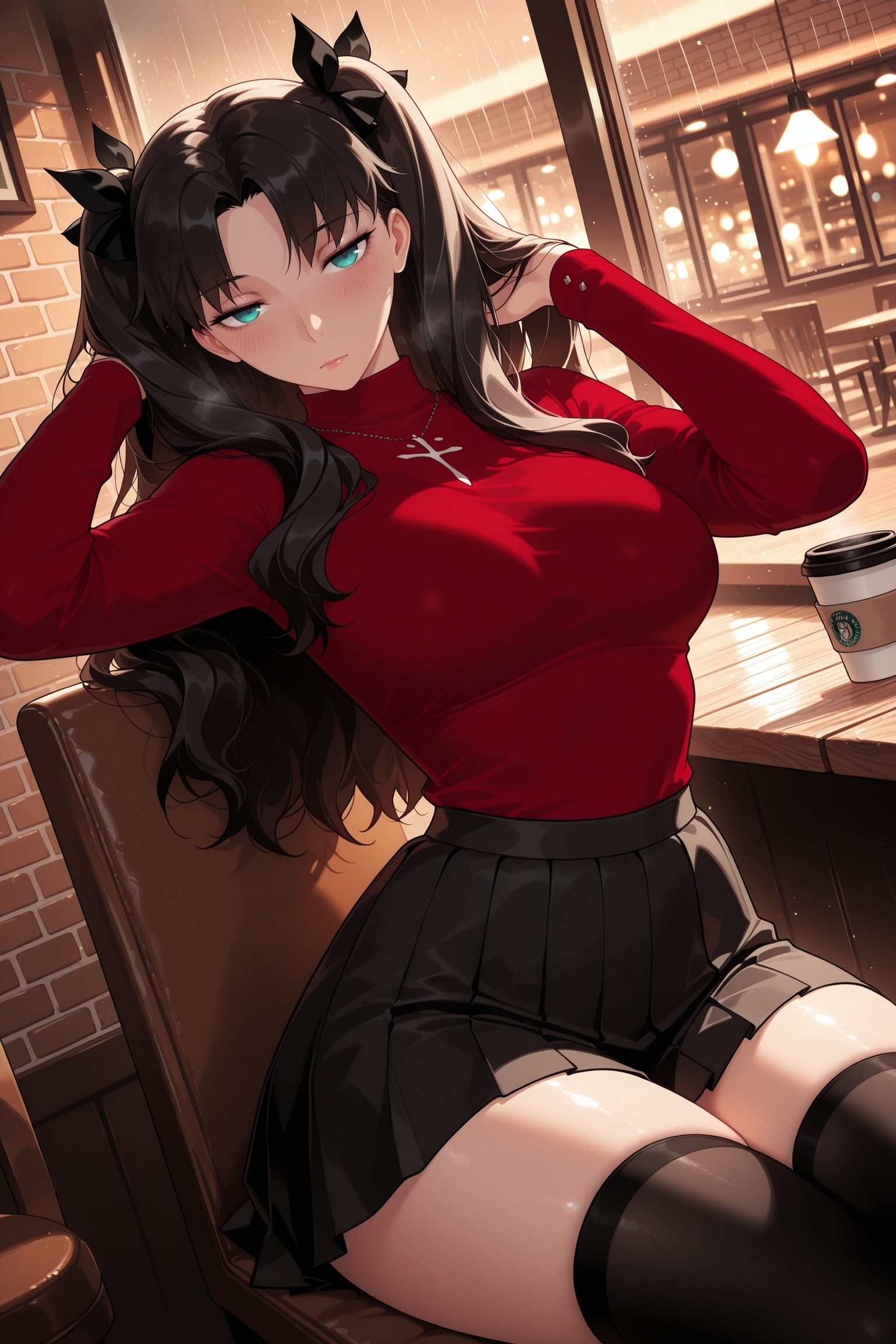 Tohsaka rin — artwork by kiraamane