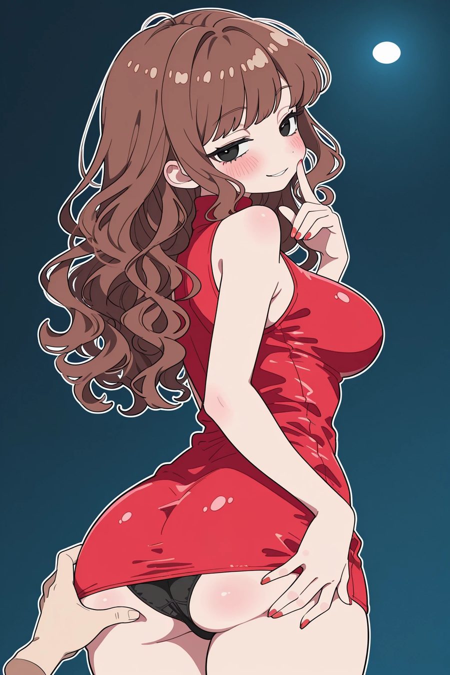 Girlfriend (friday night funkin) - artwork by miragetheone