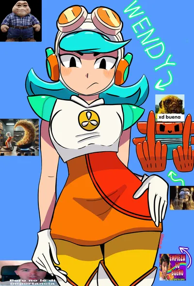 Wendy (brawl stars) - artwork by Stickmen_67