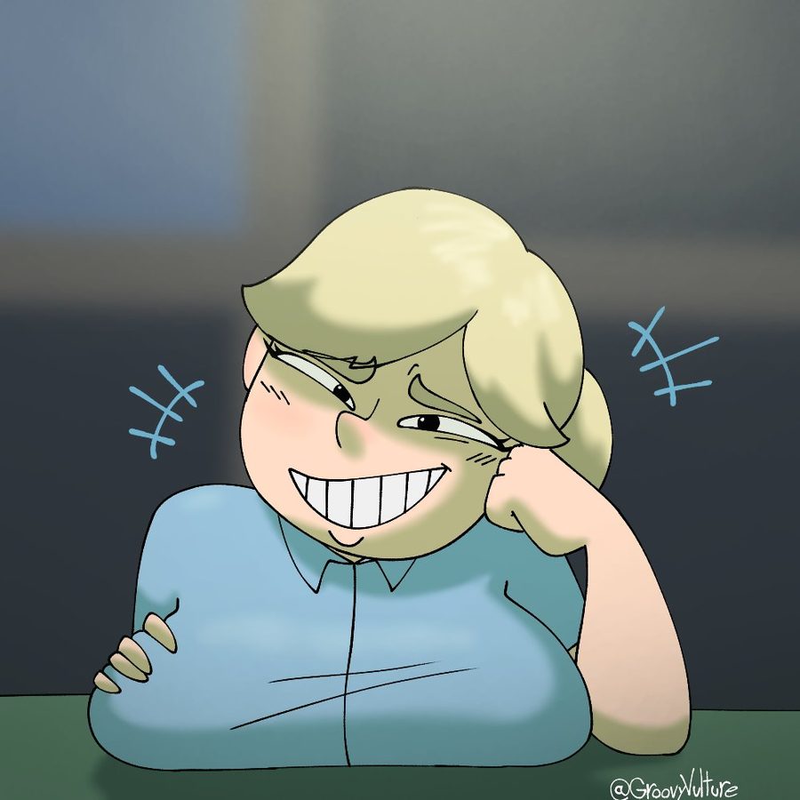 Background character — artwork by groovyvulture