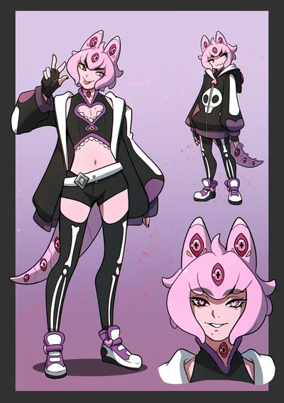 Lilyggoth (kinkymation) - artwork by kinkymation