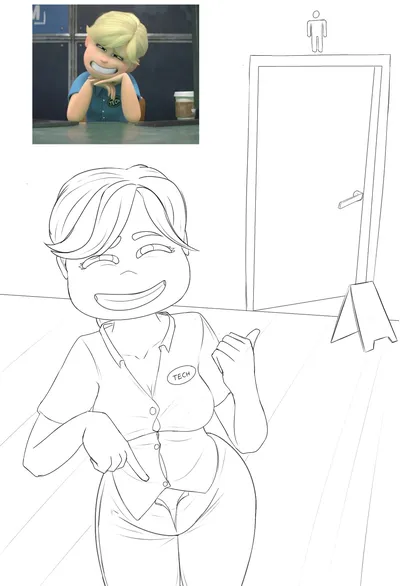 Background character — artwork by ANALitixis