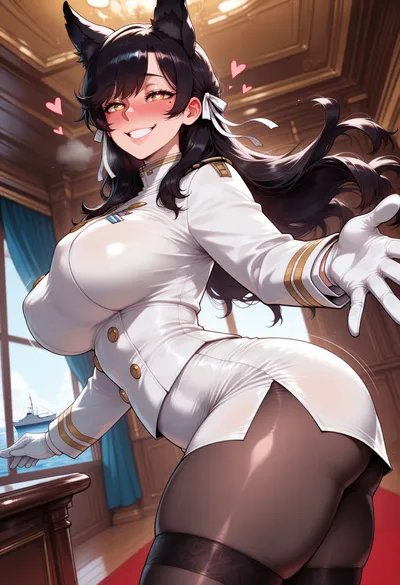 Atago (azur lane) — artwork by BlazeBeauty
