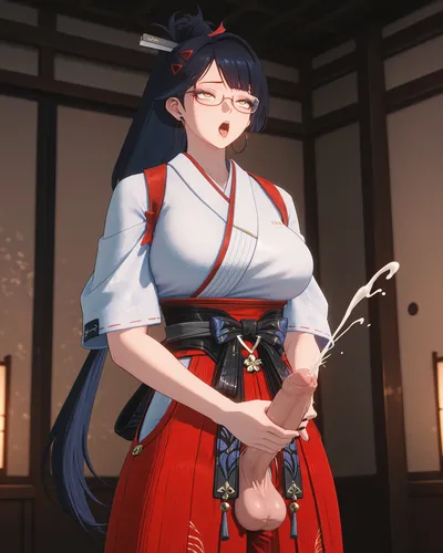 Gyokuro (wuthering waves) — artwork by machine muse