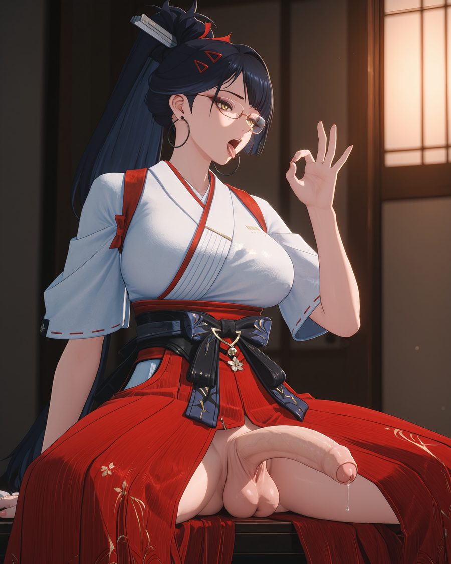 Gyokuro (wuthering waves) — artwork by machine muse
