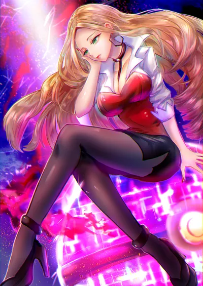 Oleana (pokemon) — artwork by tsukigime