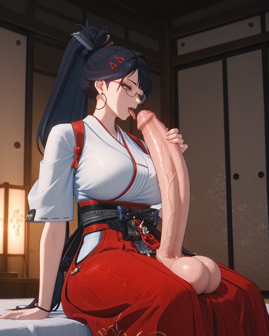 Gyokuro (wuthering waves) — artwork by machine muse