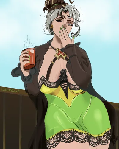 Rogue (marvel rivals) - artwork by ukim6art