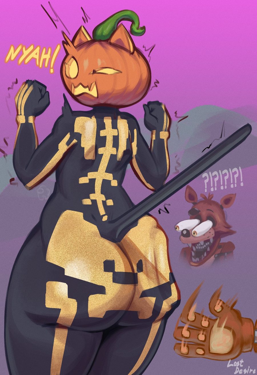 Foxy (fnaf) — artwork by lostdesire