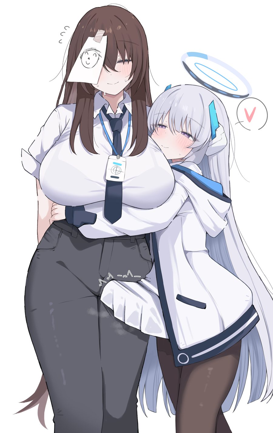 Female sensei (blue archive) — artwork by nui (nuinui0300)